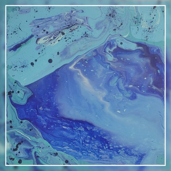 Evasion - peinture coulée