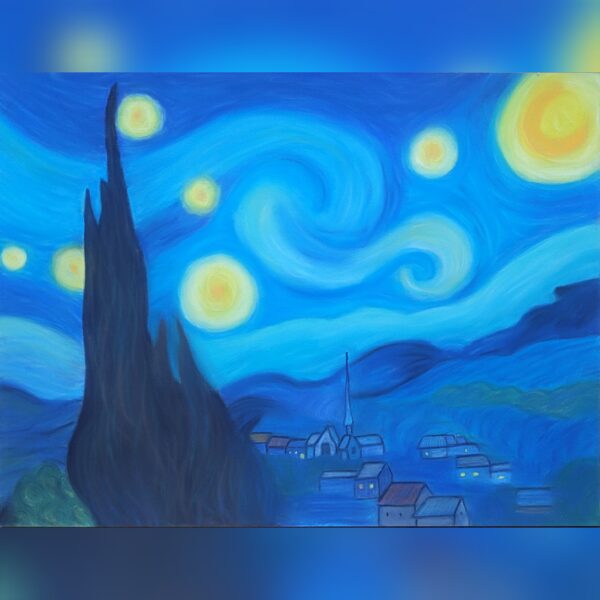 Dessins fantastique aux pastels secs - Inspirations étoilées