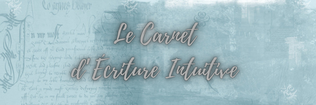 Carnet écriture intuitive