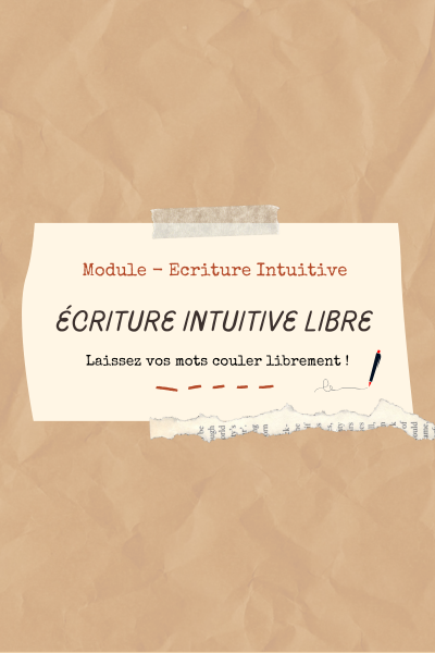 atelier ecriture intuitive libre
